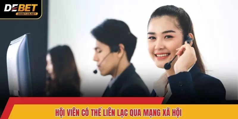Hội viên có thể liên lạc qua mạng xã hội