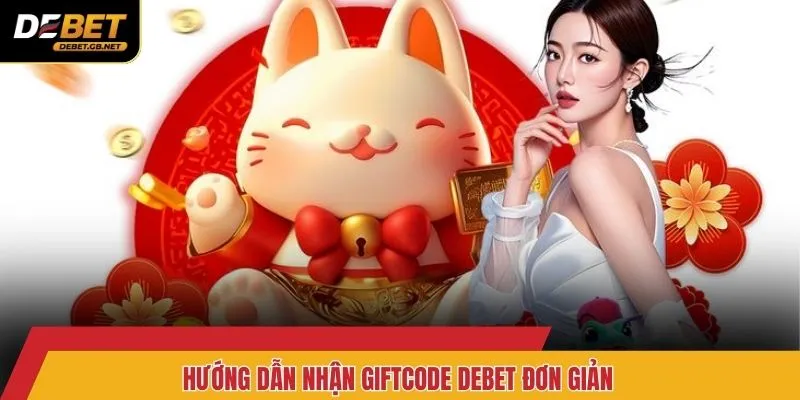 Hướng dẫn nhận giftcode Debet đơn giản