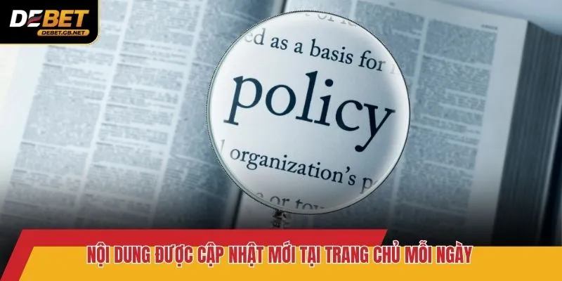 Nội dung được cập nhật mới tại trang chủ mỗi ngày